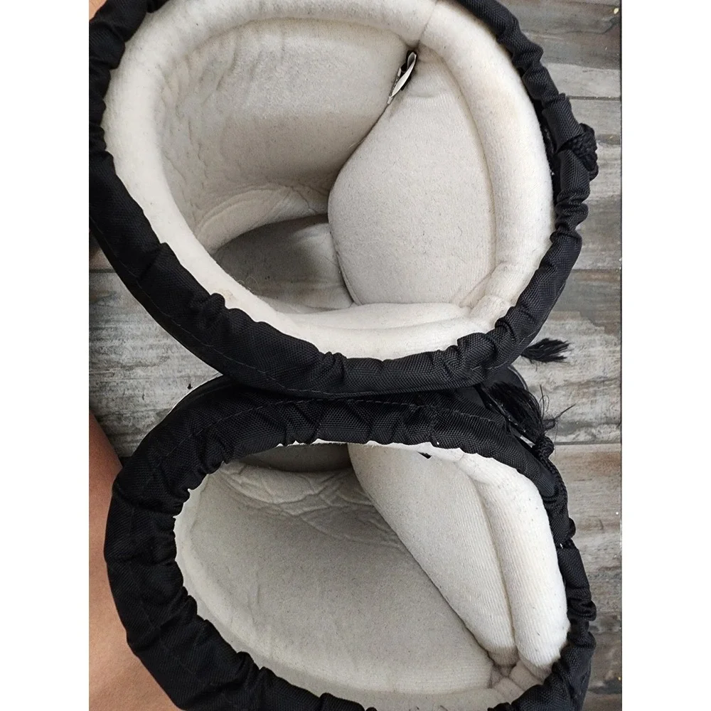 Moon Boot Icon Toddler/Kids Black Snow Boots Size 10C Waterproof Winter